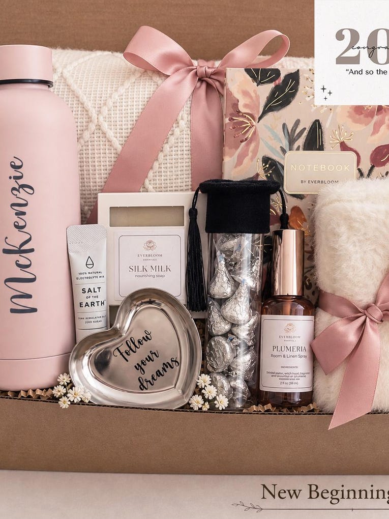 Graduation Gift Box for Her – Class of 2026 Care Package, College or High School Grad Gift